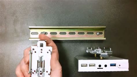 how to mount din rail